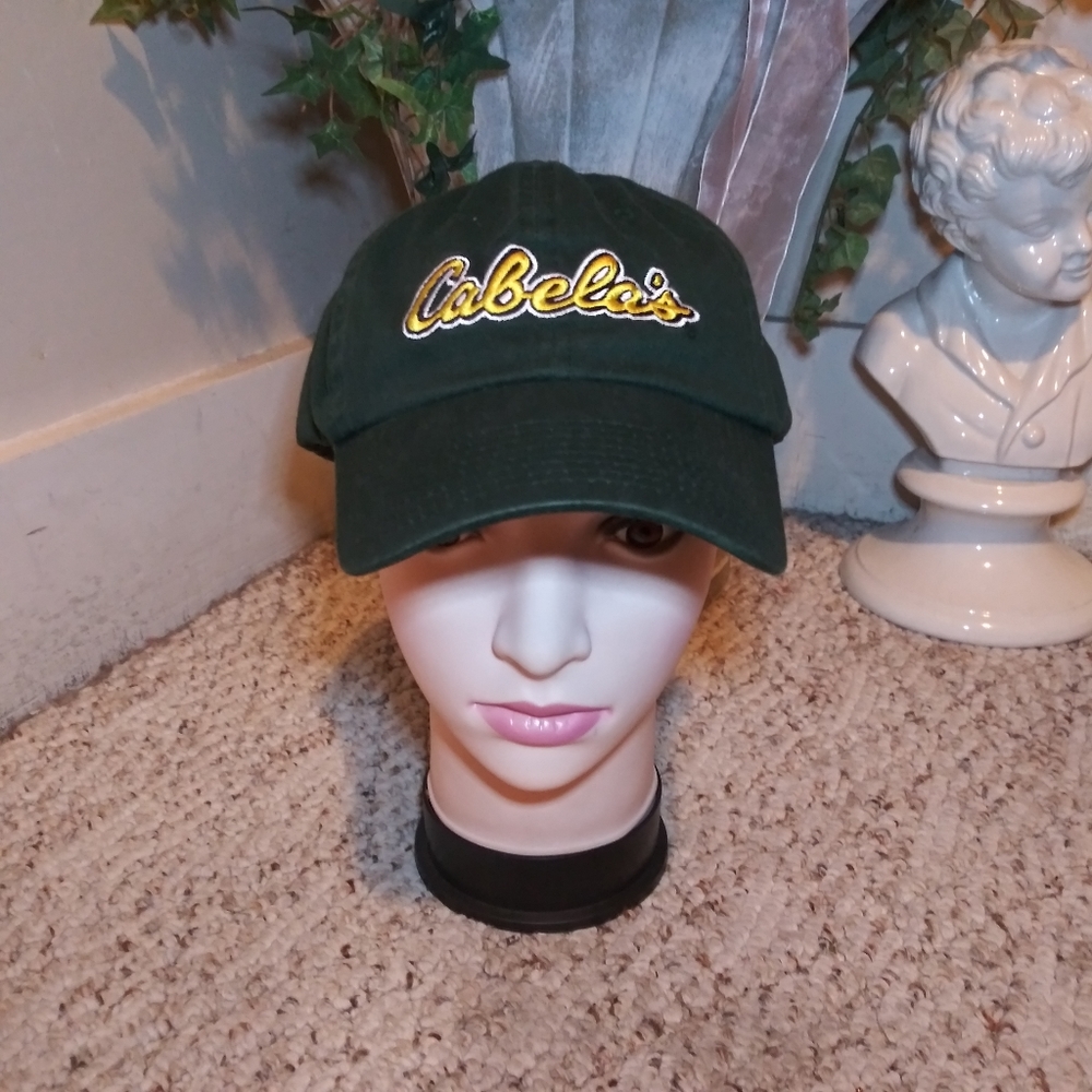 Cabela's Classic Green & Yellow Baseball Cap